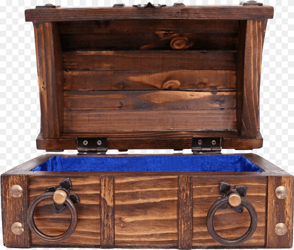Treasure Box, Hardwood, Wood, Stained Wood Png