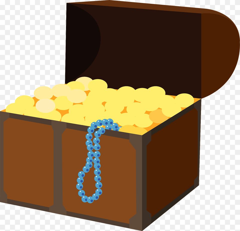 Treasure Box Of Coins Clipart Free Png Download