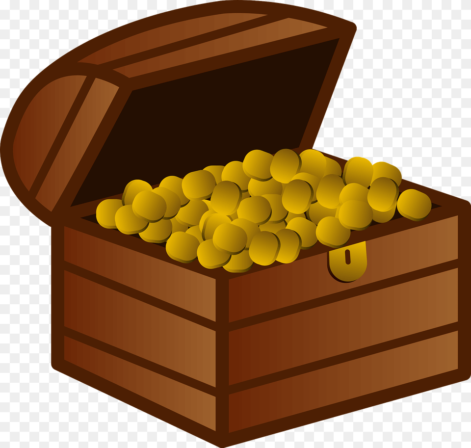 Treasure Box Of Coins Clipart, Medication, Pill Png