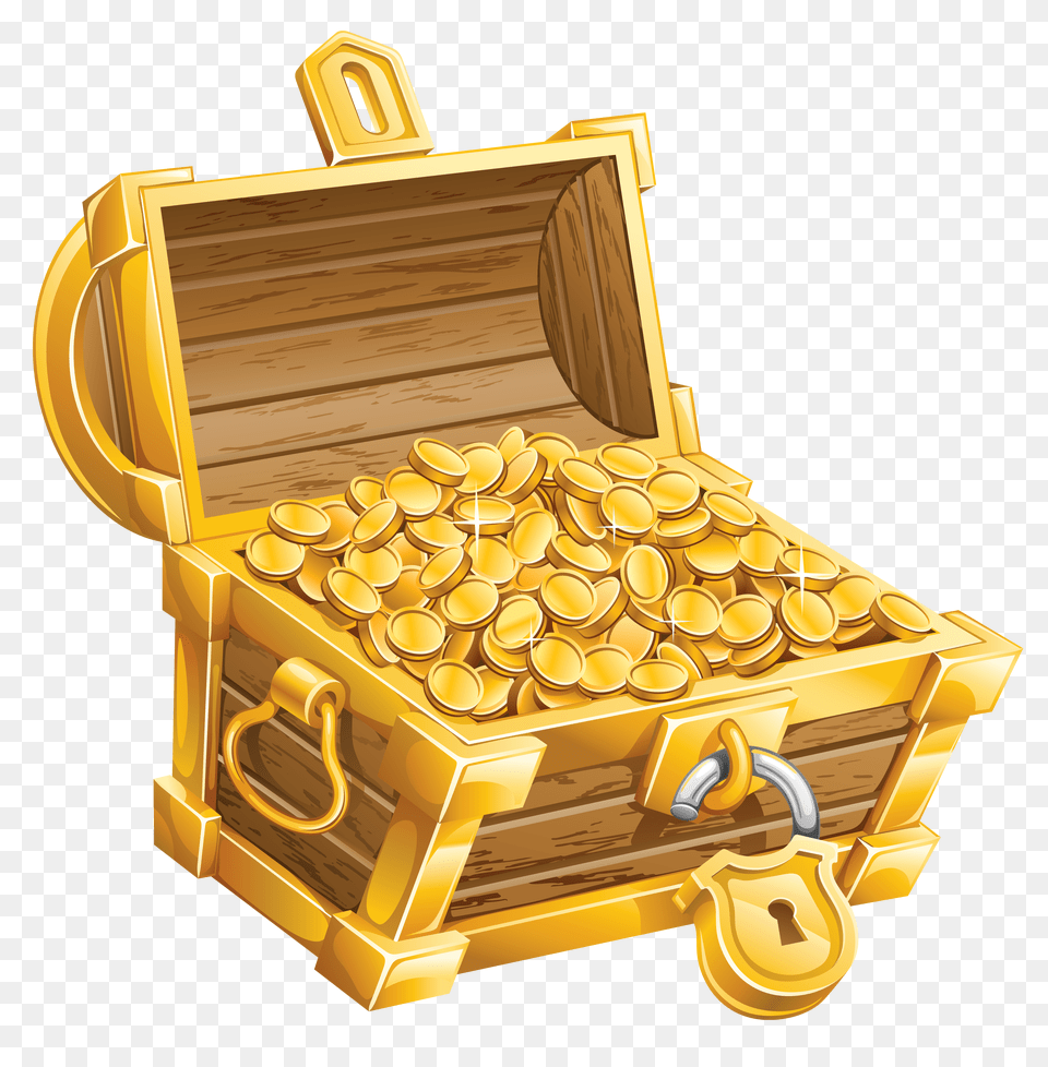 Treasure Chest, Bulldozer, Machine Free Png