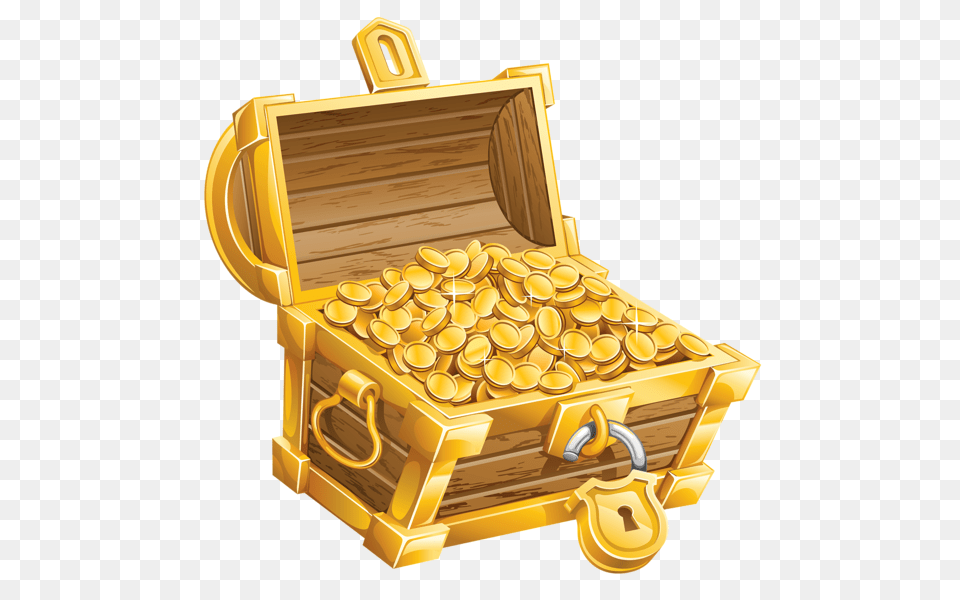 Treasure Chest, Bulldozer, Machine Free Png