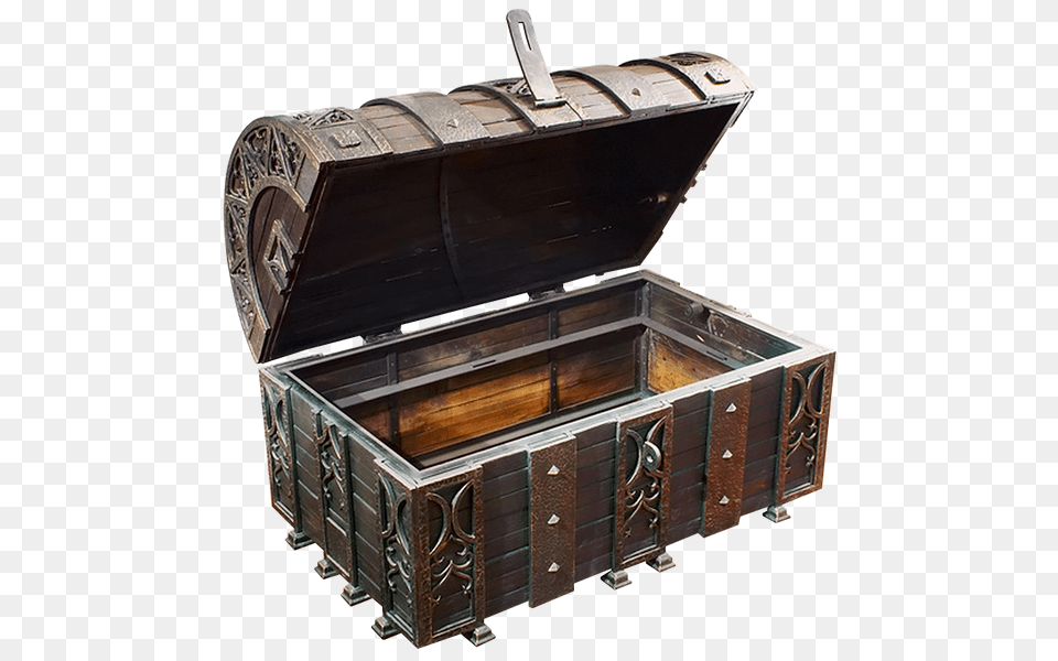 Treasure Chest, Box, Railway, Train, Transportation Free Png Download