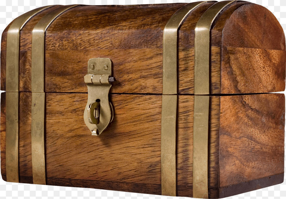 Treasure Chest, Box, Hardwood, Wood Free Transparent Png