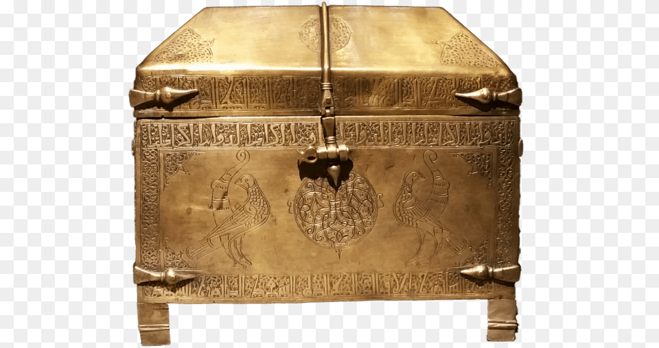 Treasure Chest Gold Arabian Treasure Chest, Bronze, Box Free Png Download