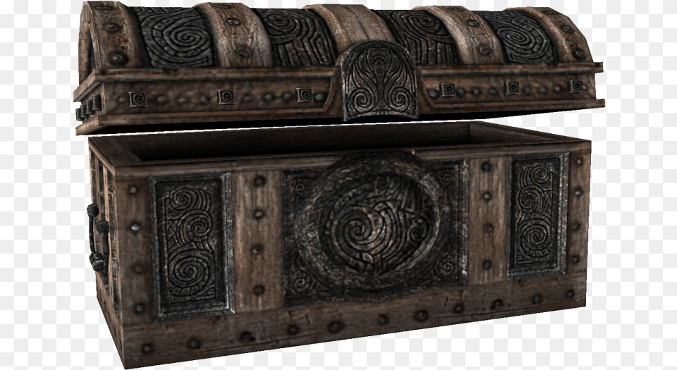 Treasure Chest Picture Skyrim Chest, Mailbox, Box Free Png Download