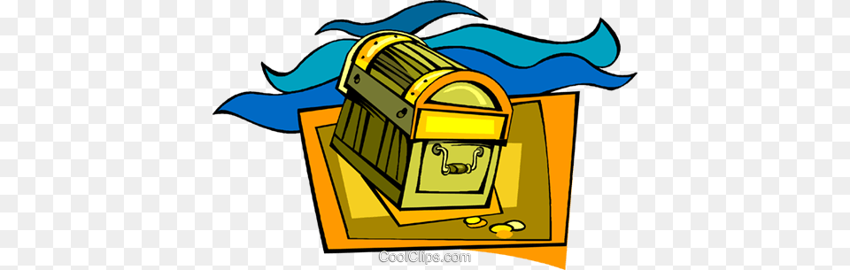 Treasure Chest Pirates Gold Royalty Vector Clip Art Free Transparent Png