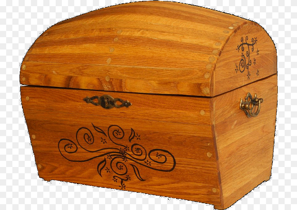 Treasure Chests Chest Box, Hardwood, Wood, Stained Wood Free Transparent Png