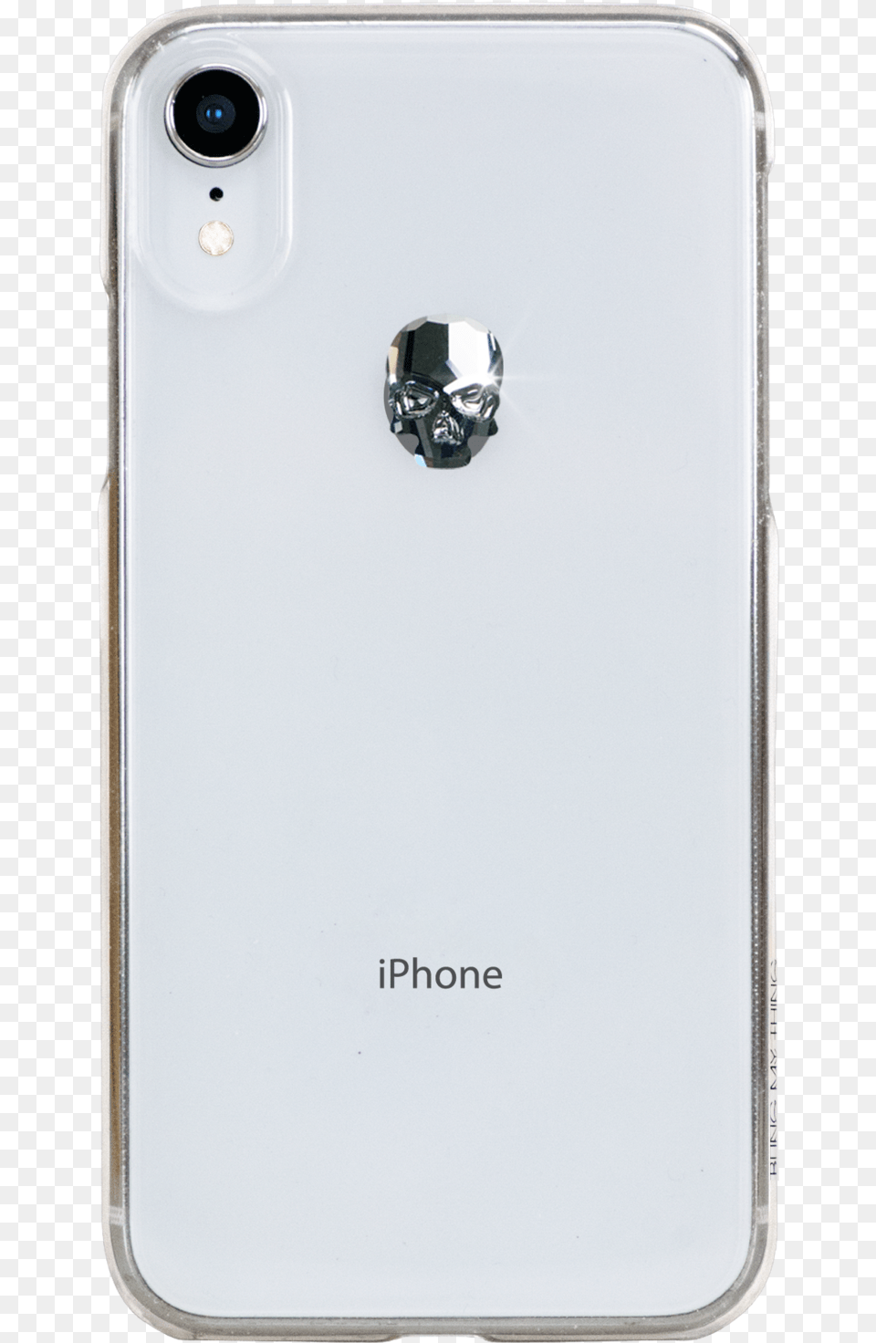 Treasure Clear Clip On Hard Cover With Skull Swarovski Cover Iphone Xr Swarovski, Electronics, Mobile Phone, Phone Png
