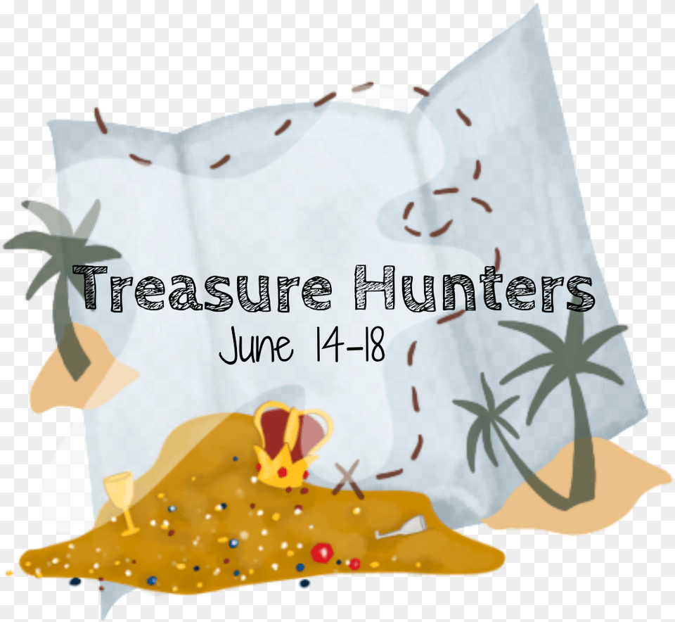 Treasure Hunters Camp Palm Trees, Birthday Cake, Cake, Cream, Dessert Png