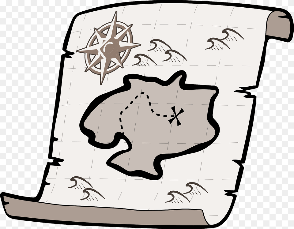 Treasure Map Clipart, Text, Ammunition, Grenade, Weapon Free Png