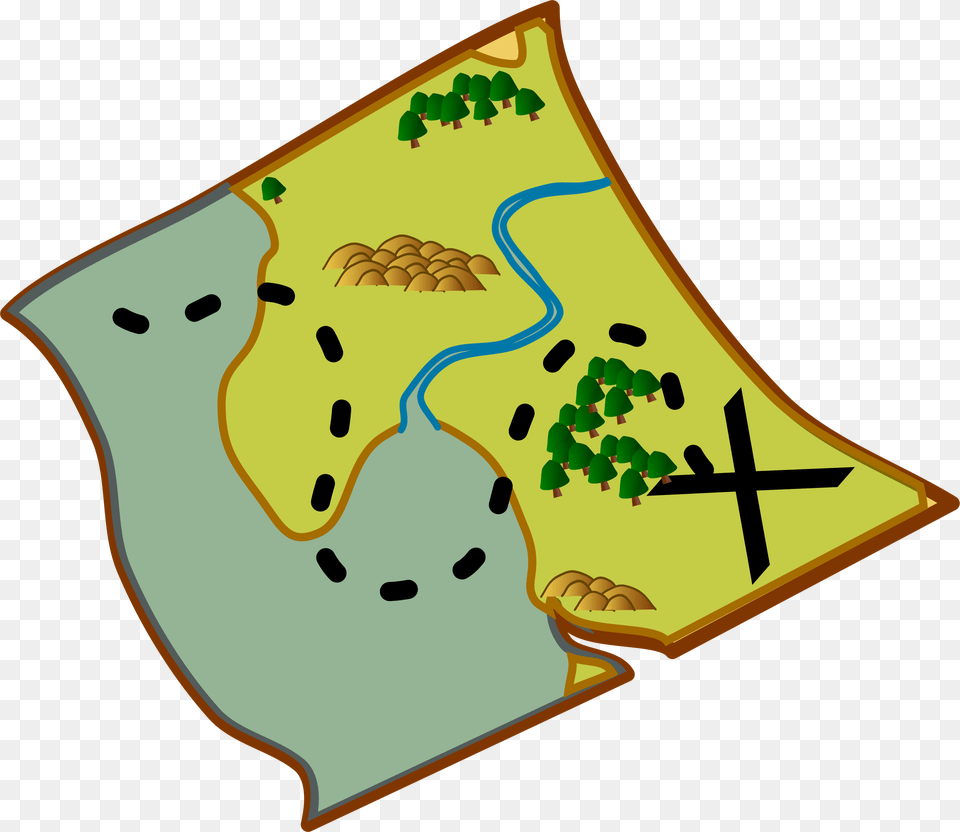 Treasure Map Road Map Clip Art Adventure Clipart, Disk, Cross, Symbol Free Transparent Png