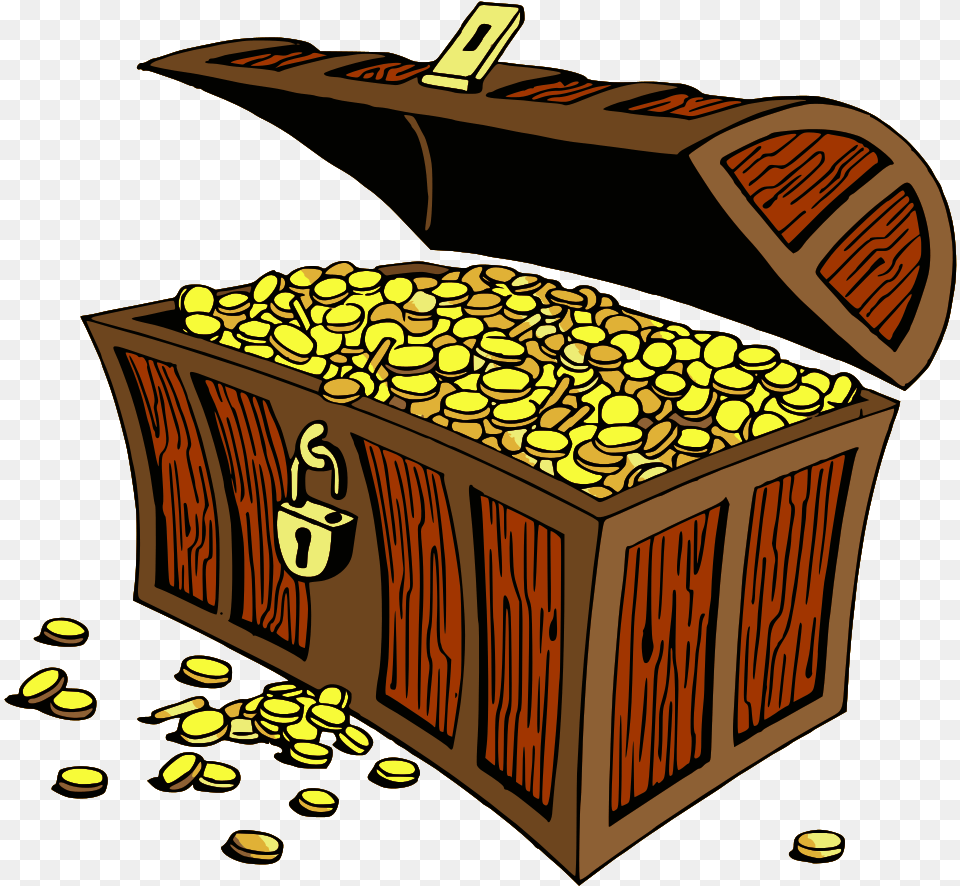 Treasure Pile Treasure Chest Clipart Png