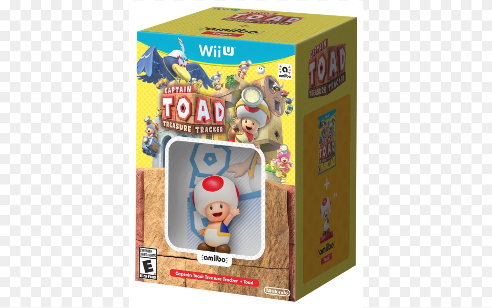 Treasure Tracker Toad Amiibo Nintendo Wii U Captain Toad Treasure Tracker Amiibo, Baby, Person Free Transparent Png