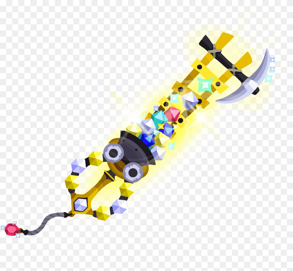 Treasure Trove Khx Kingdom Hearts Union X Treasure Trove, Sword, Weapon, Machine Free Png Download