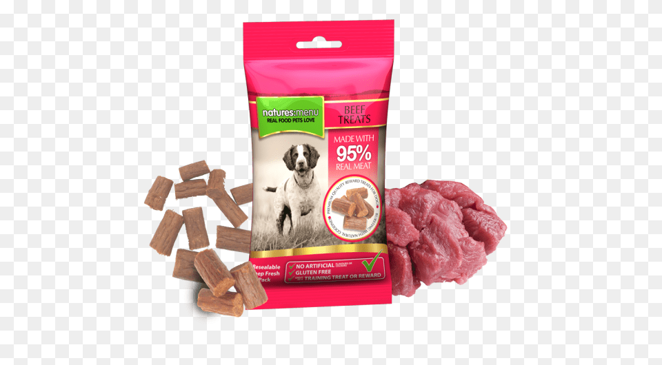 Treat Bag Beef Natures Menu Dog Treats Bulk Buy, Animal, Canine, Mammal, Pet Free Png Download