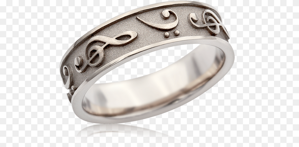 Treble, Accessories, Jewelry, Ring, Silver Free Png Download