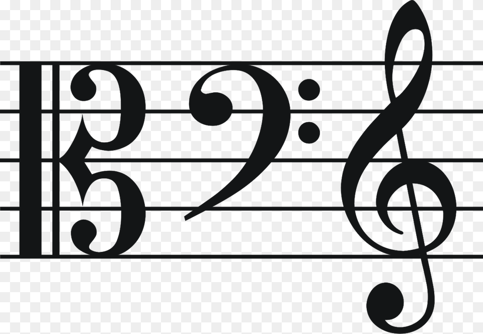 Treble Clef C Note, Text, Symbol, Number Free Png