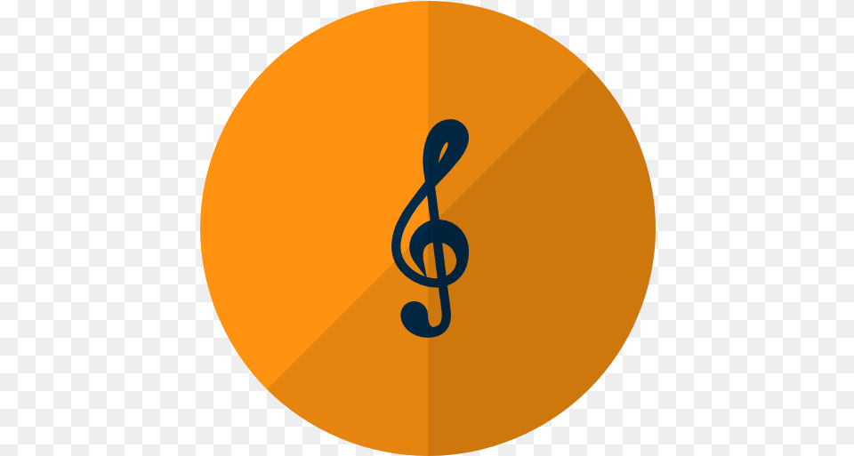 Treble Clef Musical Instrument Clef De Sol Icon, Astronomy, Moon, Nature, Night Free Png Download