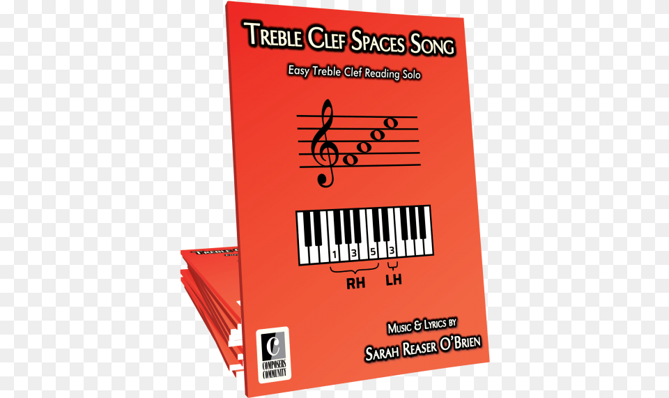 Treble Clef Spaces Song Sheet Music Piano Pronto Publishing Telfair Academy, Text Free Png Download