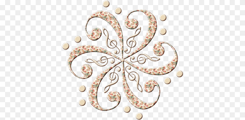 Treble Mandala Con Signos Musicales, Accessories, Jewelry, Pattern, Art Free Transparent Png