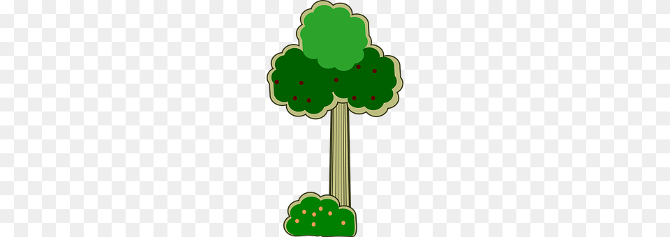 Tree Green, Cross, Symbol Png Image