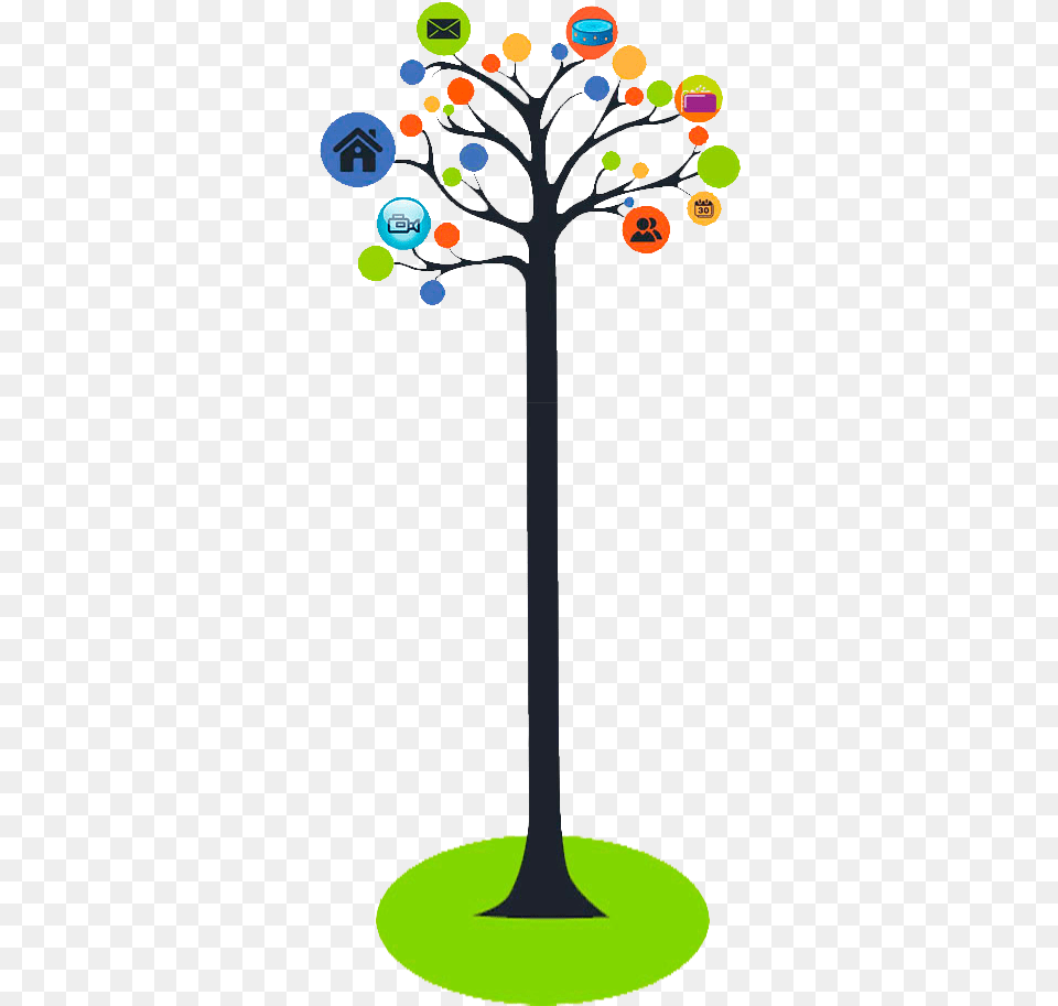 Tree, Utility Pole, Cross, Plant, Symbol Free Png Download