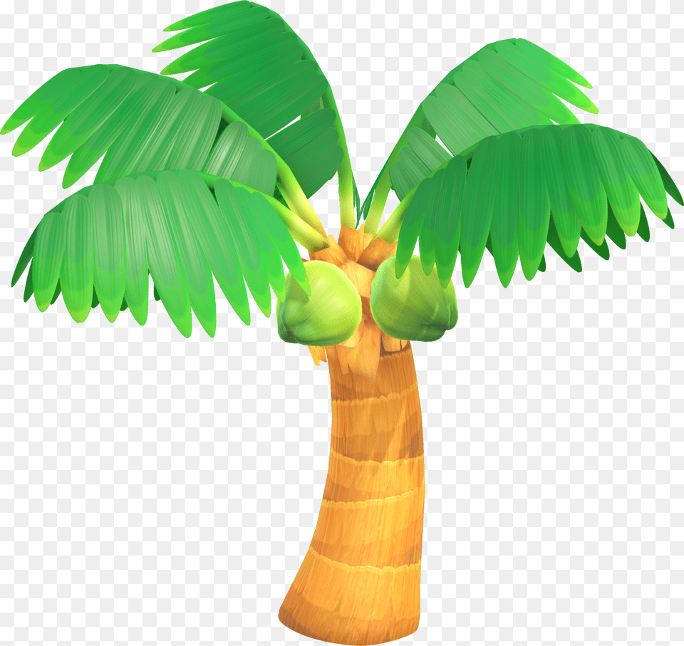 Tree Animal Crossing Wiki Fandom Animal Crossing New Horizons Coconut Tree, Palm Tree, Plant, Food, Fruit Png Image