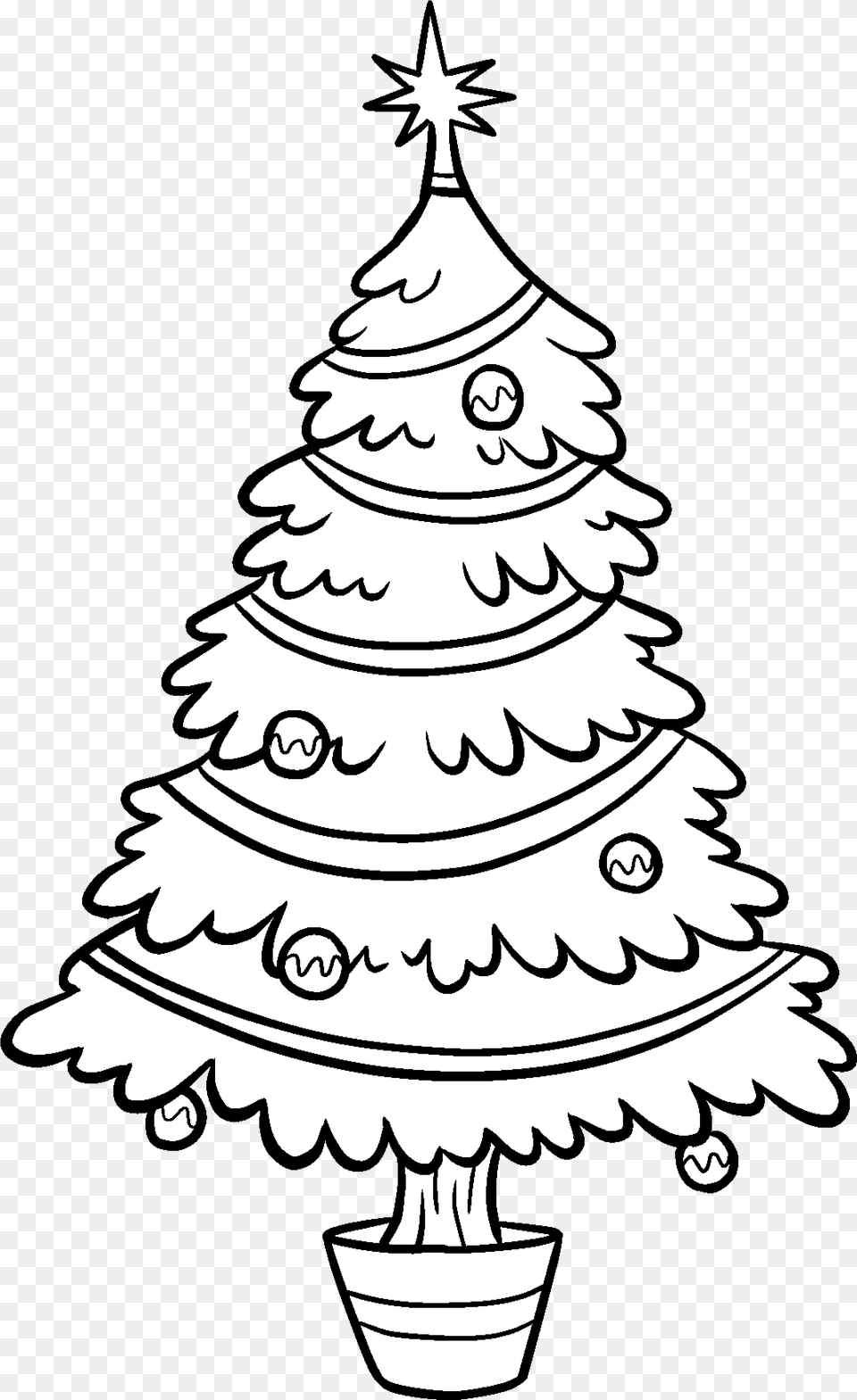 Tree Art Christmas Tree Clipart Drawing, Person, Stencil, Christmas Decorations, Festival Free Transparent Png