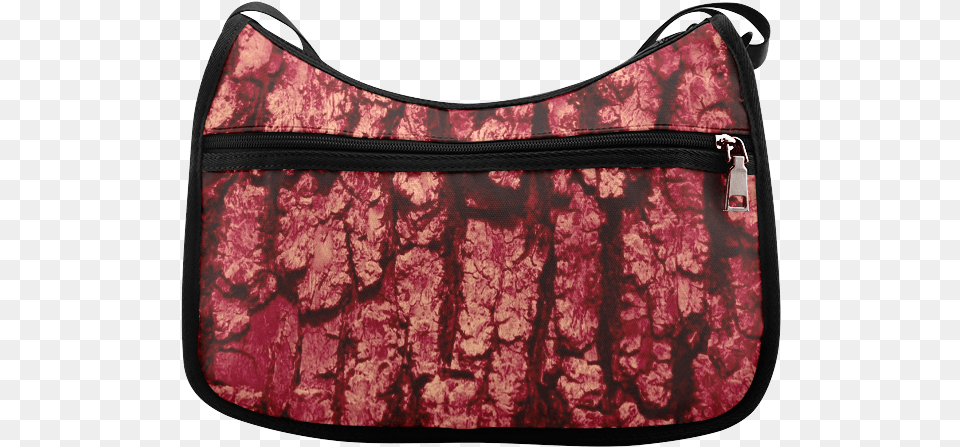 Tree Bark Structure Red Crossbody Bags Model 1616 Id Hobo Bag, Accessories, Handbag, Purse Free Png