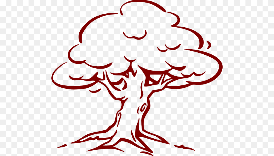 Tree Black Amp White, Baby, Person, Art, Drawing Png Image