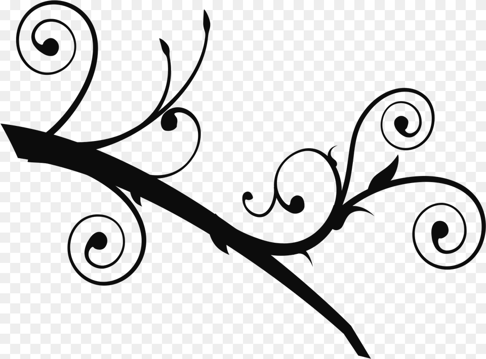 Tree Branch Clip Art, Floral Design, Graphics, Pattern Free Png Download