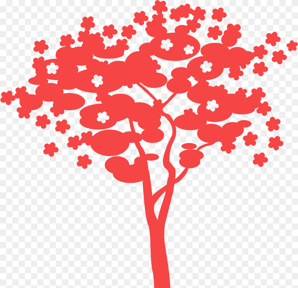 Tree Branch Silhouette, Art, Graphics, Plant, Flower Png