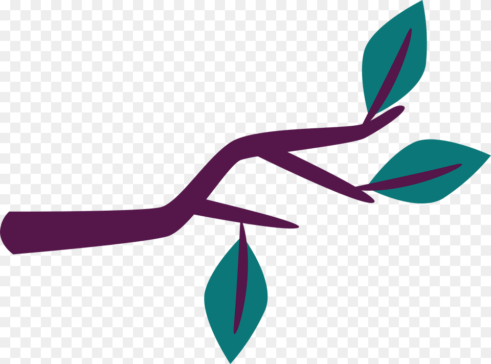 Tree Branch With Leaves Clipart, Accessories, Formal Wear, Tie, Cutlery Png Image