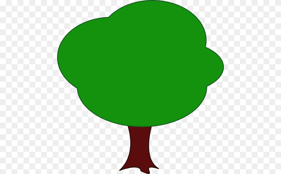 Tree Cartoon Cute Clip Art, Green, Silhouette, Leaf, Plant Free Png