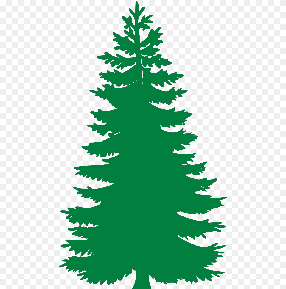 Tree Clip Art Black, Fir, Plant, Pine, Person Png Image