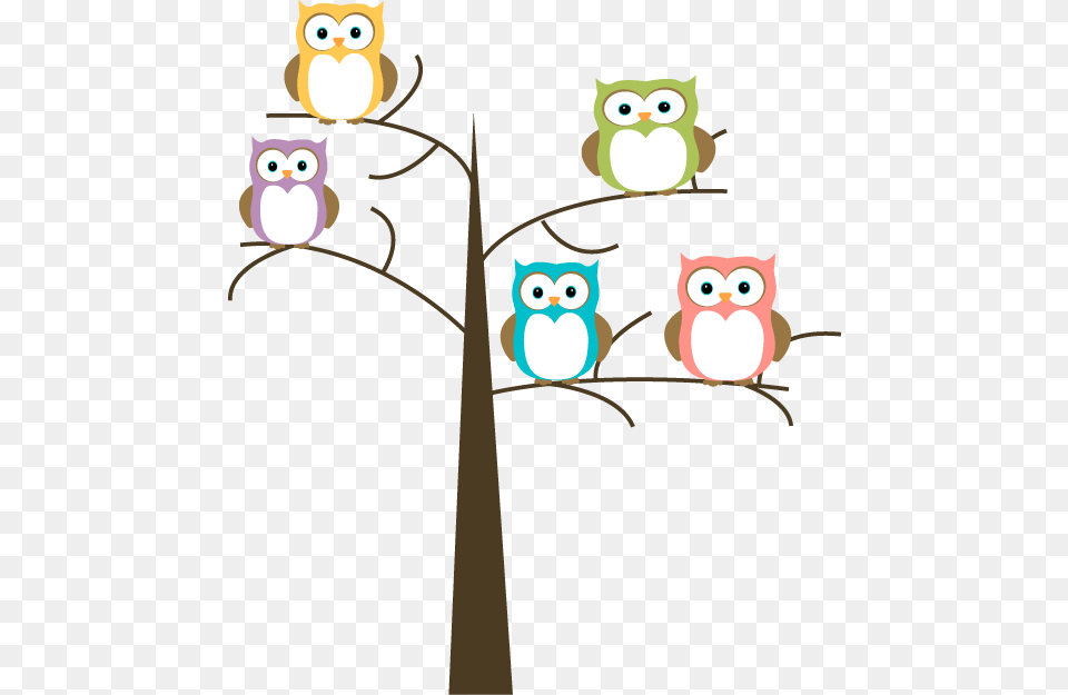 Tree Clip Art Owls In A Tree Clip Art Image, Animal, Bird, Penguin Free Transparent Png