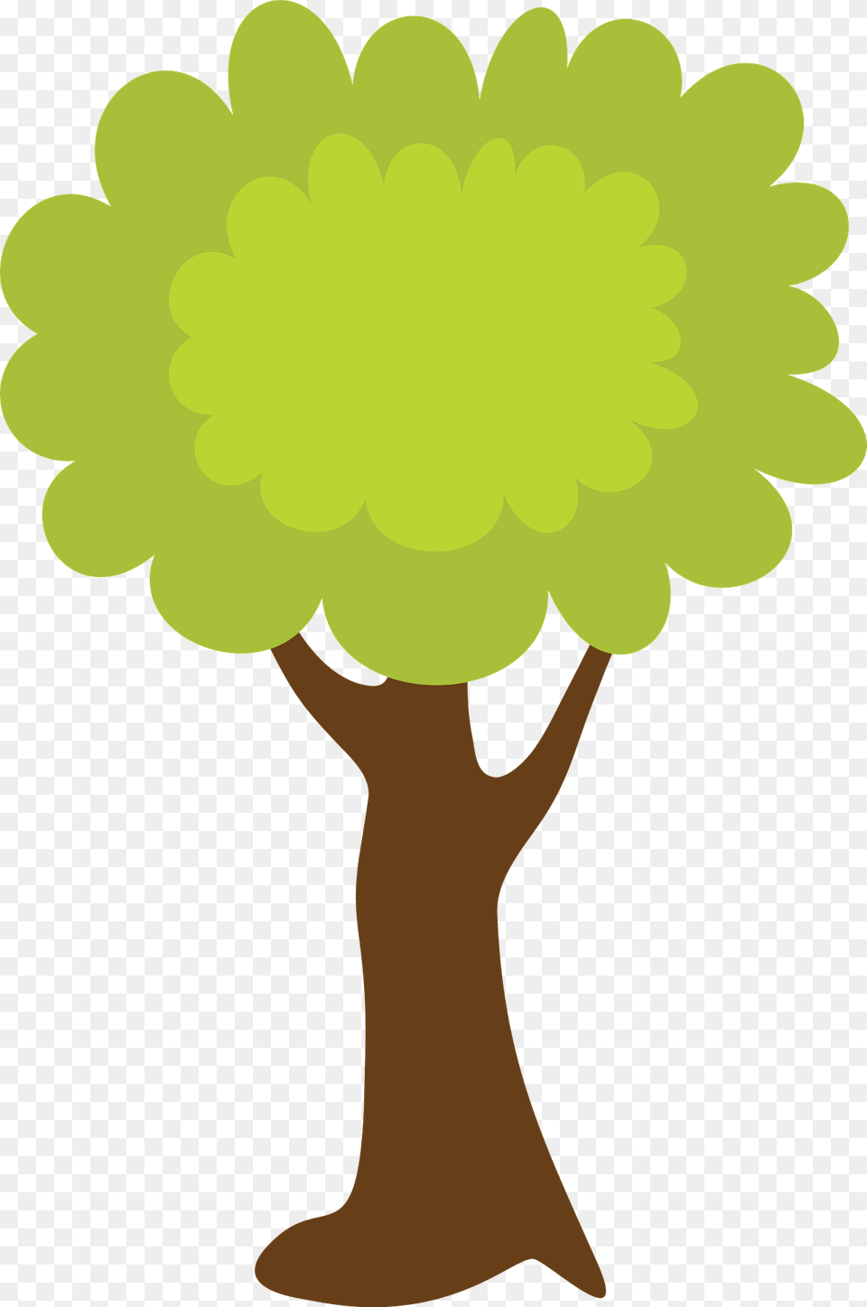 Tree Clipart, Flower, Plant, Person Png Image
