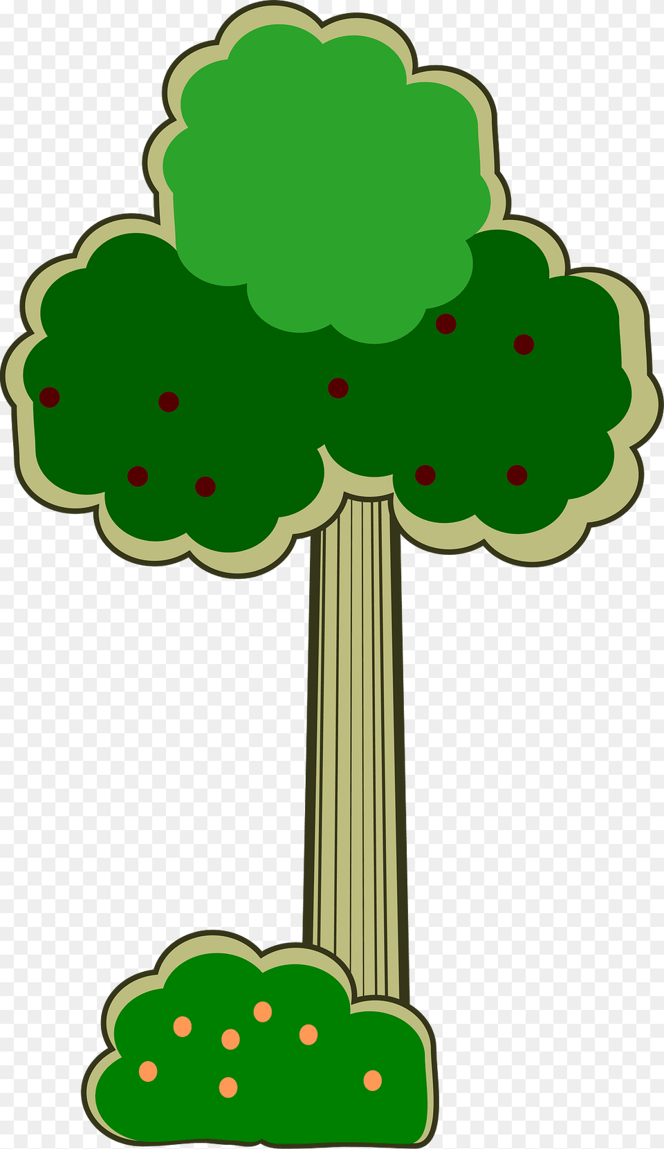Tree Clipart, Green, Cross, Symbol Free Png
