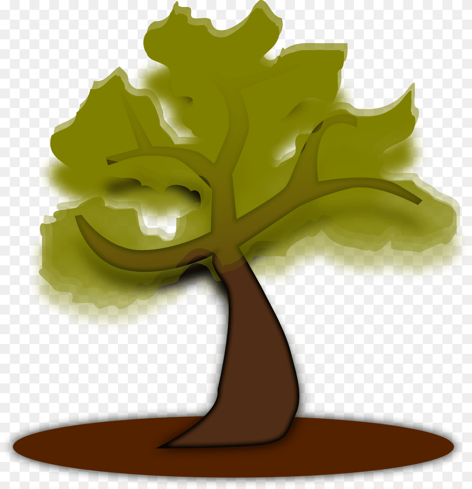 Tree Clipart, Plant, Cross, Symbol, Flower Png Image