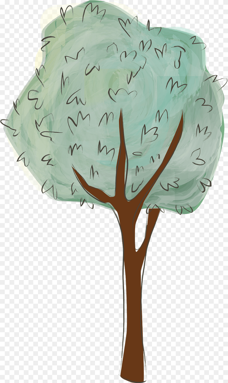 Tree Clipart, Flower, Plant, Person, Adult Png