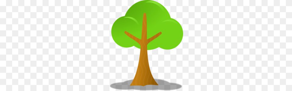 Tree Clipart Clker Clip Art, Green, Cross, Symbol Free Png Download