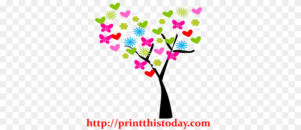 Tree Clipart Floral, Art, Floral Design, Graphics, Pattern Free Png Download