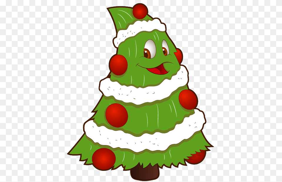 Tree Clipart Funny, Christmas, Christmas Decorations, Festival, Christmas Tree Free Png Download