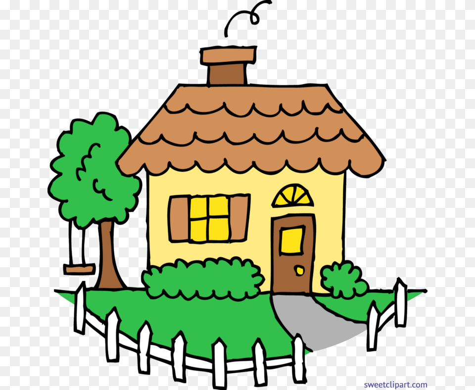 Tree Clipart House Clip Art House Transprent, Architecture, Neighborhood, Housing, Building Free Transparent Png