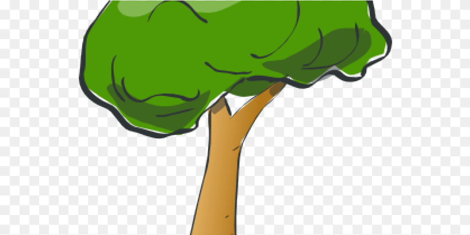 Tree Clipart Background Cartoon Tree Clipart Background, Plant, Green, Person, Food Free Transparent Png