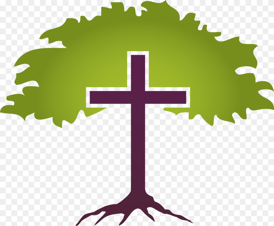 Tree Cross Clipart, Symbol, Green Png