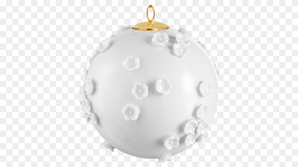 Tree Decoration Snowball Blossom Christmas Ornament, Accessories, Food, Dessert, Cream Free Png