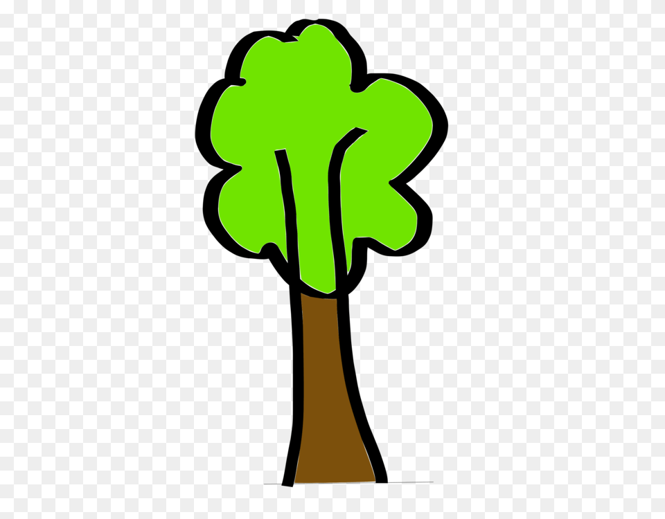 Tree Drawing Computer Icons Root Document, Green, Food, Produce, Cross Free Png