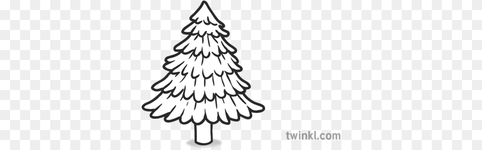 Tree Emoji Emoticon Sms Symbol Bw Rgb Illustration Twinkl New Year Tree, Stencil, Christmas, Christmas Decorations, Festival Png Image