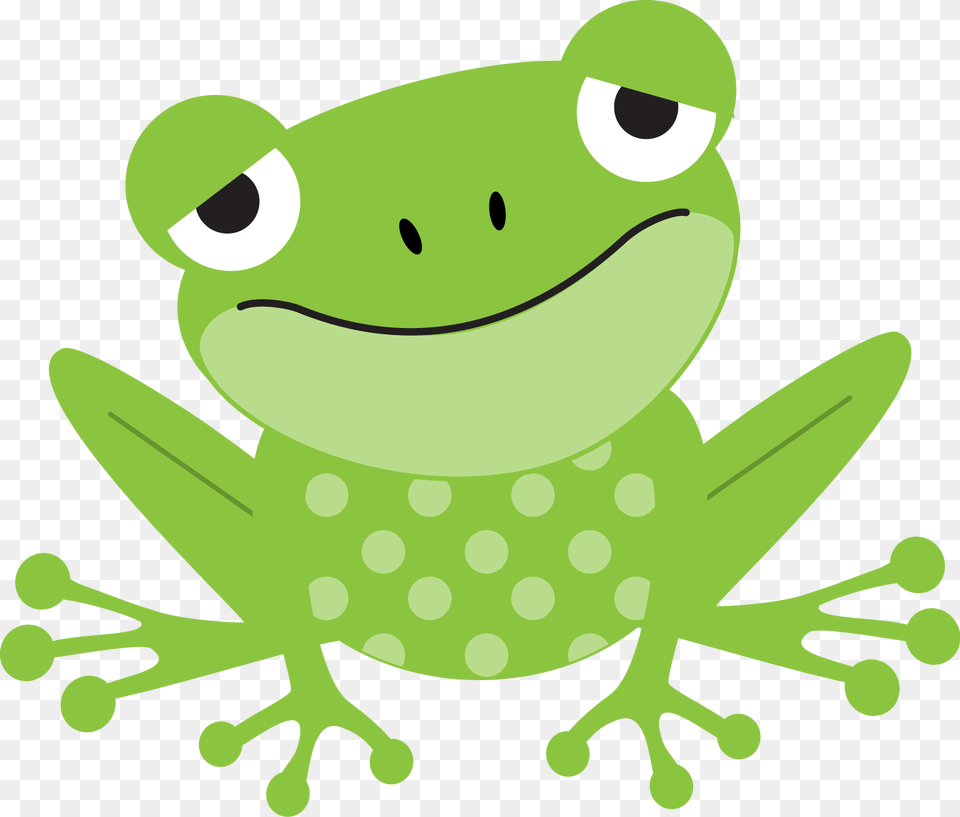 Tree Frog Clip Art, Green, Amphibian, Animal, Wildlife Png